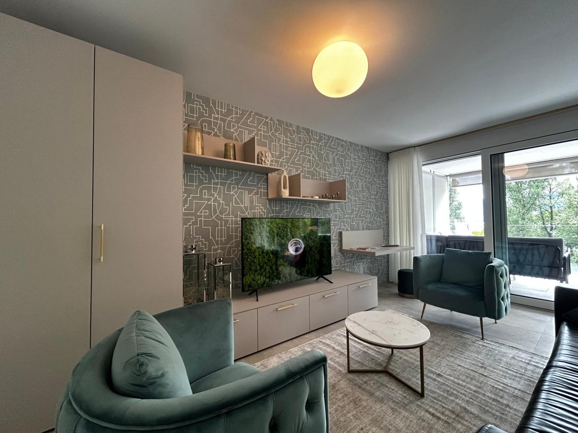 Family Apartment, Near The Beach Whit Private Park Locarno Bagian luar foto